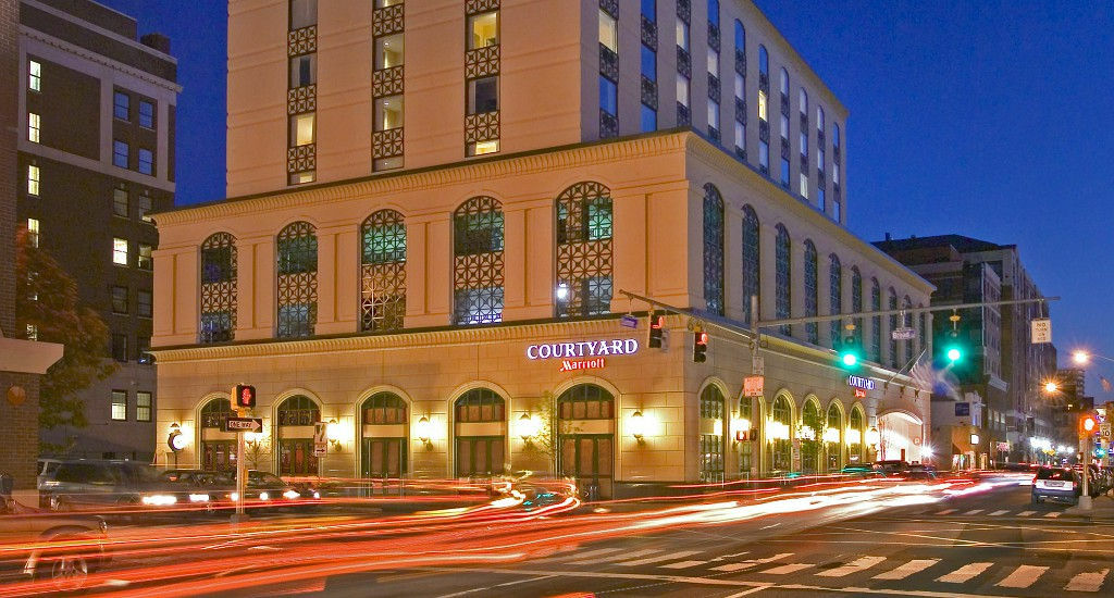 Hotel Courtyard By Marriott Stamford Downtown Exterior foto